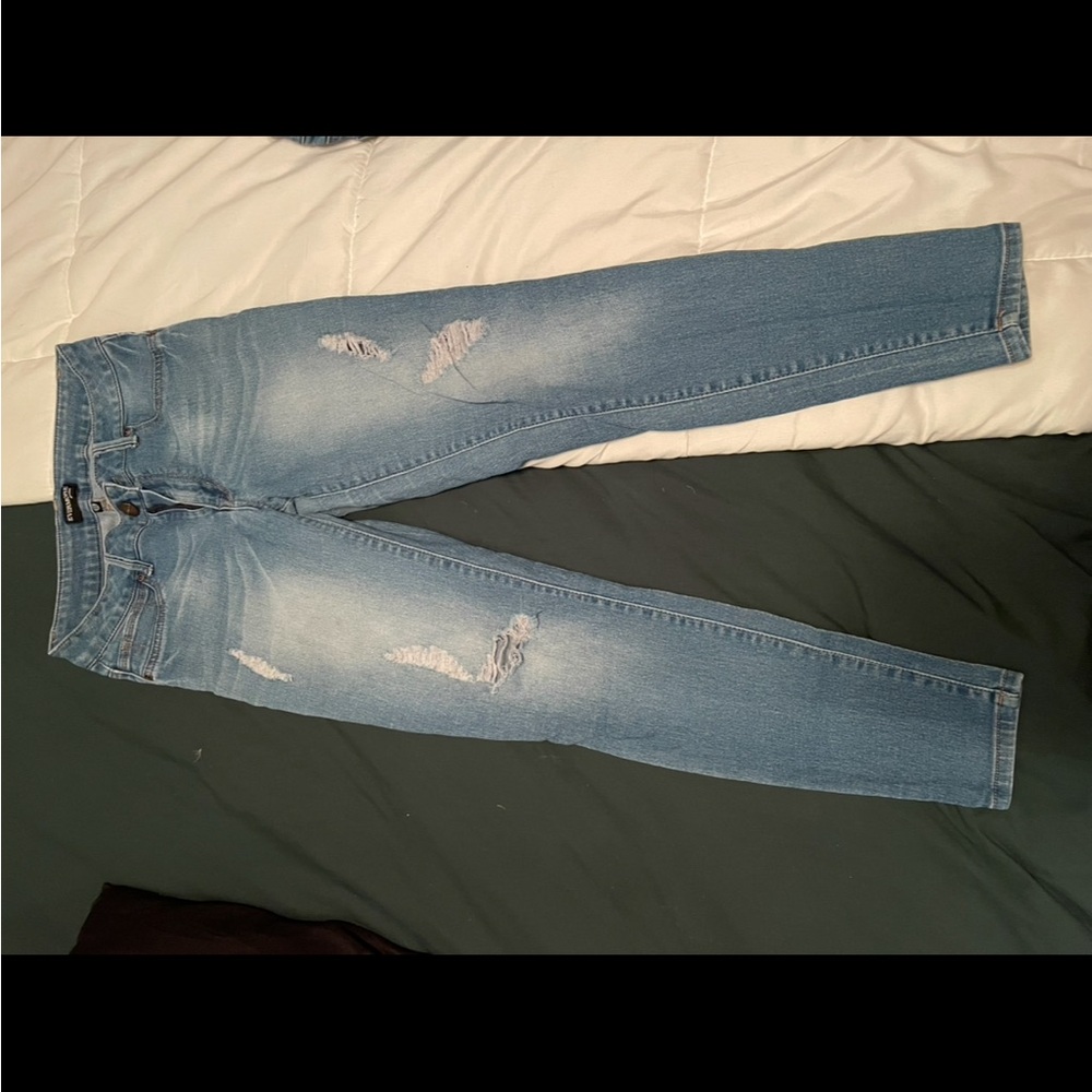 Women's Skinny Jeans in Blue
